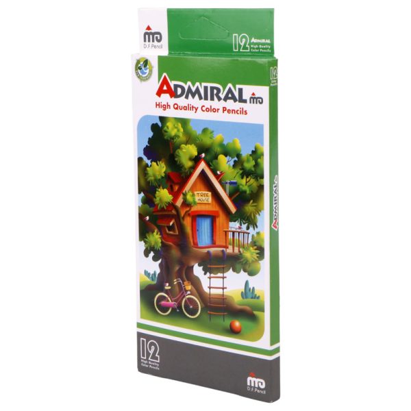 مداد رنگی 12 رنگ آدمیرال Admiral 761C