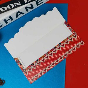 پاکت پول طرح دار 90x190mm بسته 10 تایی