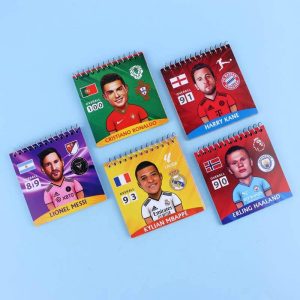 دفترچه یادداشت 50 برگ حاشیه دار فوتبالیست