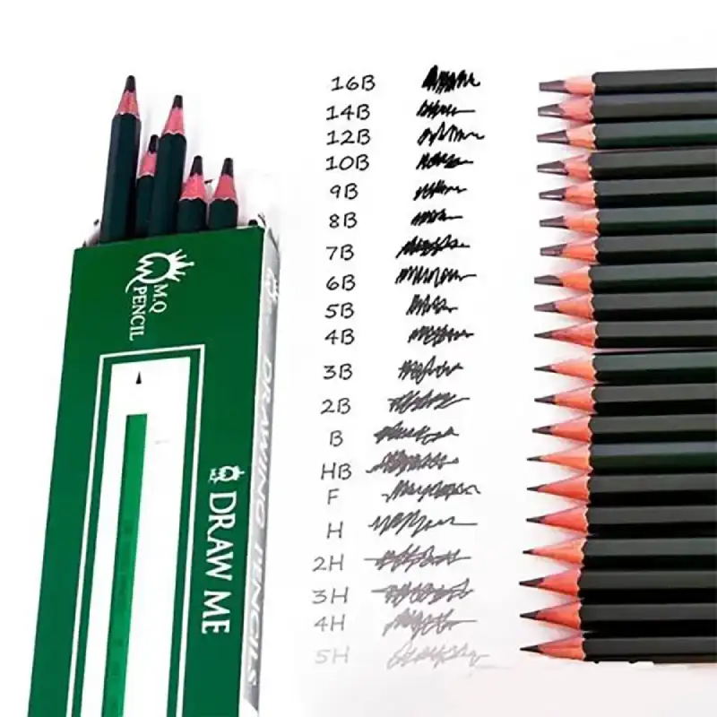 کاربرد مداد زغالی