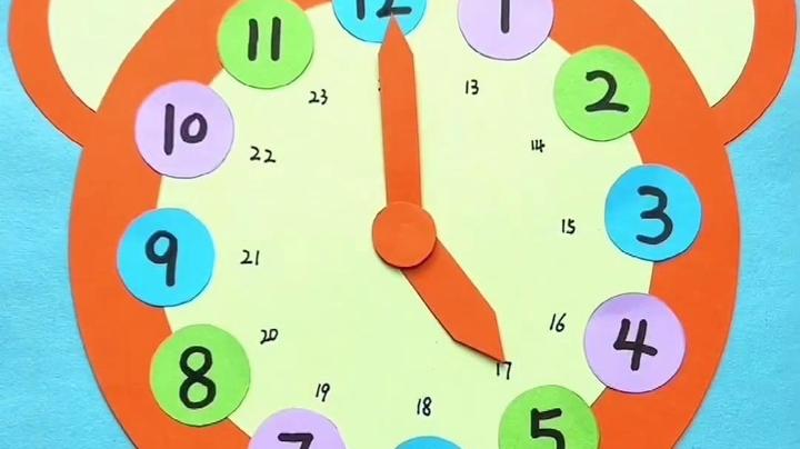 کاردستی ساعت آموزشی