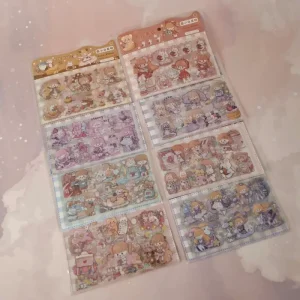 استیکر 8 ورقی دخترانه