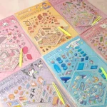 استیکر طراحی اتاق پنس دار