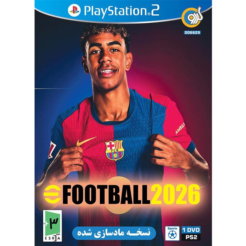 بازی eFootball 2026 گردو برای PS2